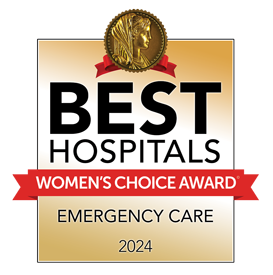 Women’s Choice Awards has named San Antonio Regional Hospital as One of America’s Best Hospitals for Emergency Care in 2024