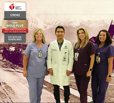 American Heart Association presents Get With the Guidelines® - Stroke Gold Plus award 