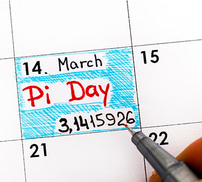 The first 10 digits of pi
