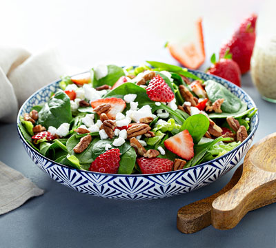 Strawberry Goat Cheese Salad